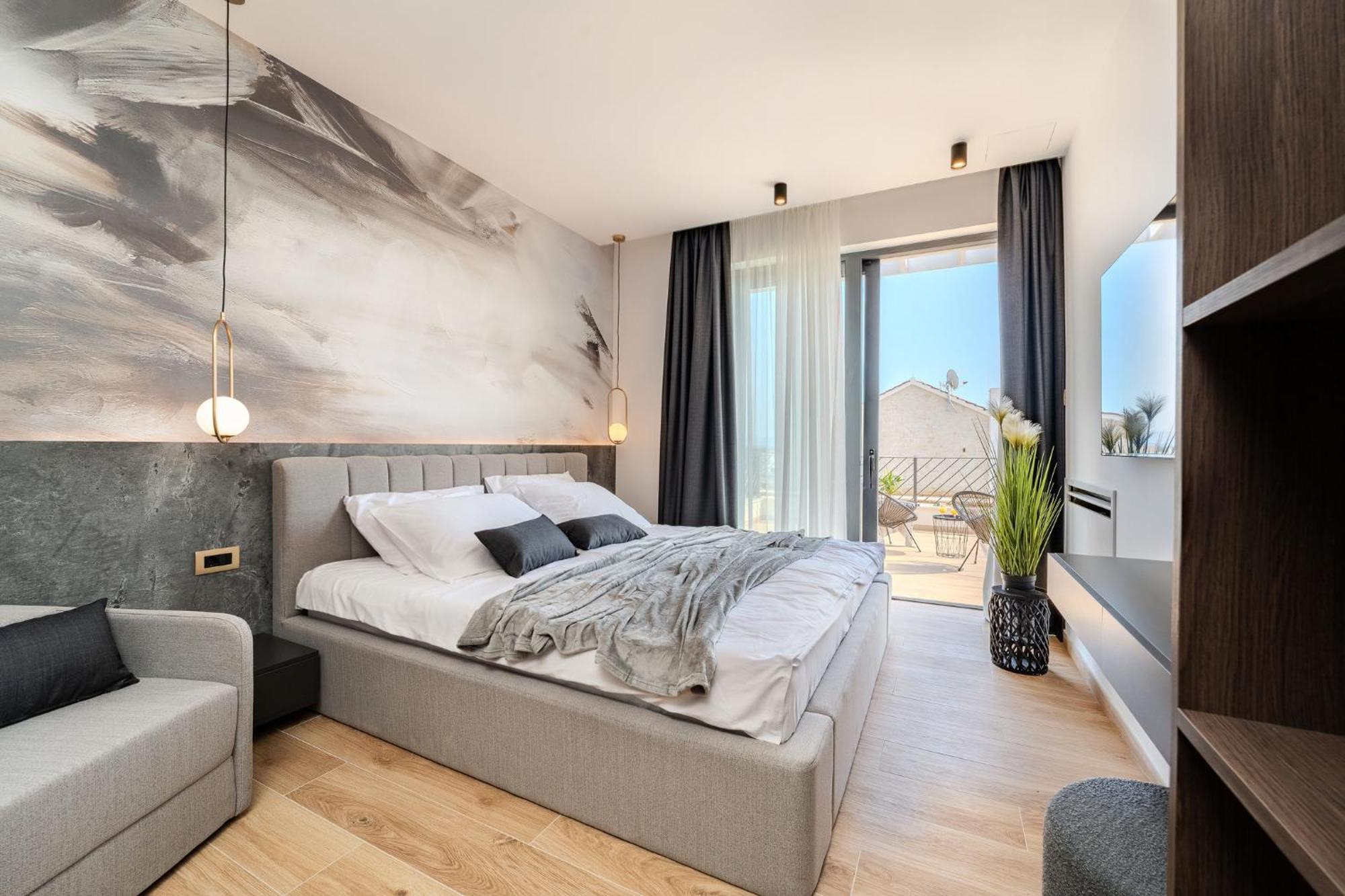 Luxury Kaia - Sea View, Heated Pool, Jacuzzi, Gym And Sauna Villa *